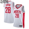 Camiseta Niños NBA Houston Rockets Alperen Sengun 28 2022-23 Nike Association Edition Blanco Swingman